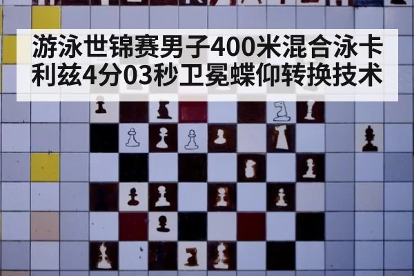 游泳世锦赛男子400米混合泳卡利兹4分03秒卫冕蝶仰转换技术